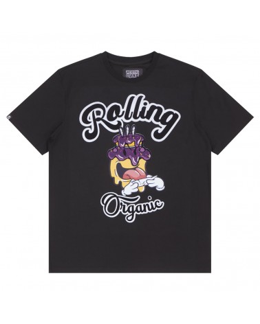 Wedding Cake - Rolling Organic Tee - Black