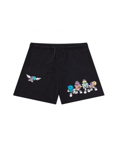 Wedding Cake - All Highs Fleece Shorts - Black