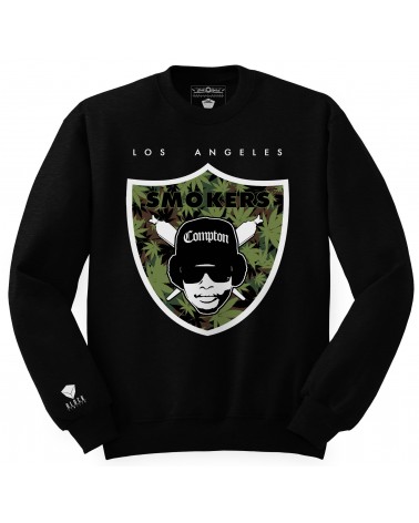 Block Limited - Smokers Crew - Black/WeedCamo/White