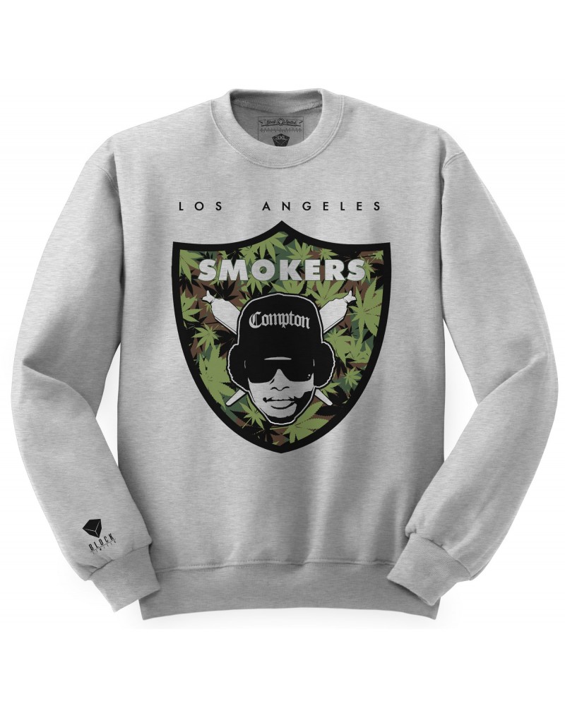 Block Limited - Smokers Crew - Grey/WeedCamo/White