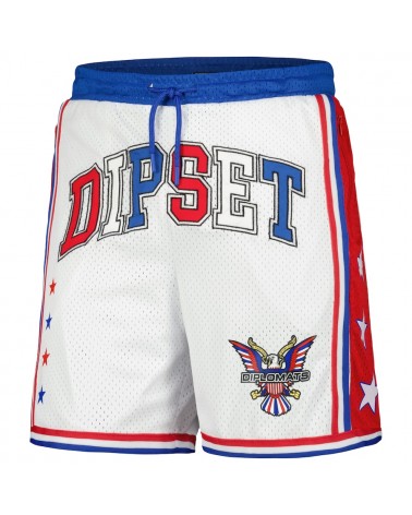 Reason - The Diplomats Dipset Basketball Shorts - White