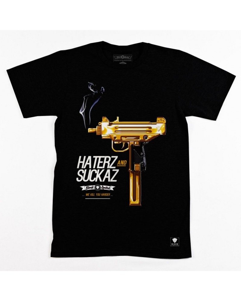 Block Limited - Haterz & Suckaz Tee - Black/Mc