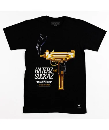 Block Limited - Haterz & Suckaz Tee - Black/Mc