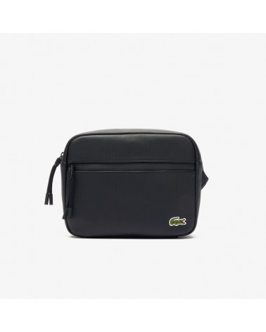 Lacoste - Men's Cross Body Bag With Exterior Pocket - Black