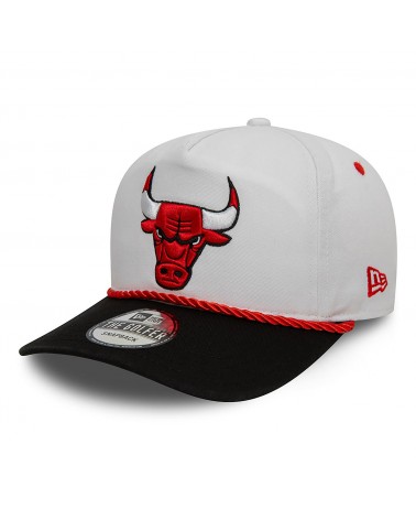 New Era - Chicago Bulls Washed NBA The Golfer Snapback Cap - White