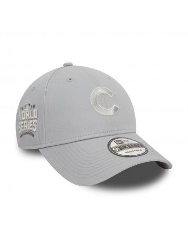 New Era - Chicago Cubs MLB Patch 9Forty Adjustable Cap - Grey