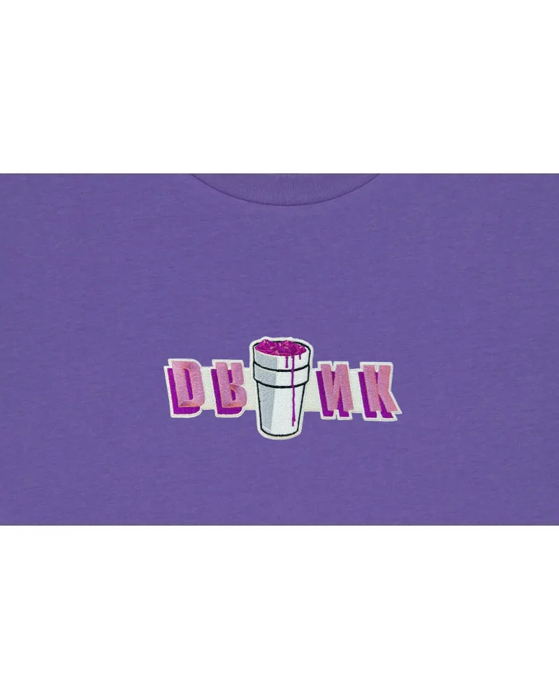 Block Limited - Drank Patch Loose Fit Tee - Purple
