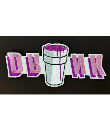 Block Limited - Drank Patch Loose Fit Tee - Heather Grey