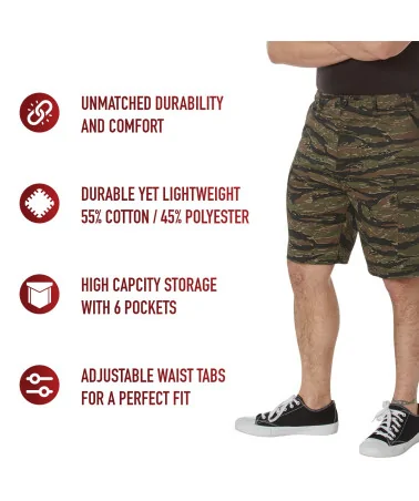 Rothco - BDU Shorts - Tiger Stripe Camo