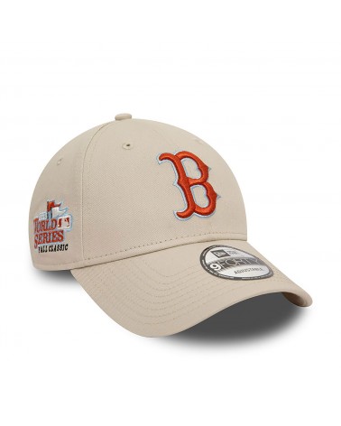 New Era - Boston Red Sox MLB Patch 9Forty Curved Cap - Brown