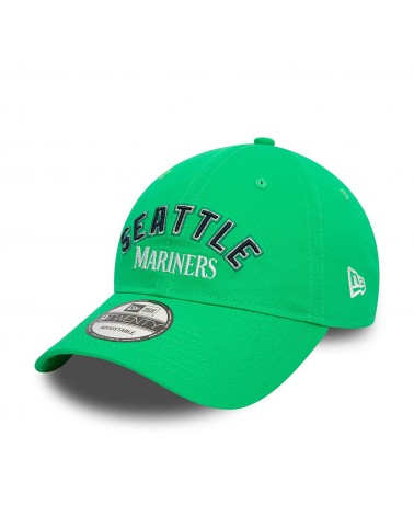 New Era - Seattle Mariners MLB Wordmark 9Twenty Adjustable Cap - Green