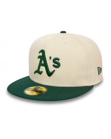 New Era - Oakland Athletics Team Colour 59Fifty Fitted Cap - Stone