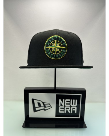 New Era - Seattle Mariners MLB 40th Anniversary 59Fifty Fitted Cap - Black