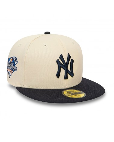 New Era - New York Yankees Team Colour 59Fifty Fitted Cap - Stone / Black