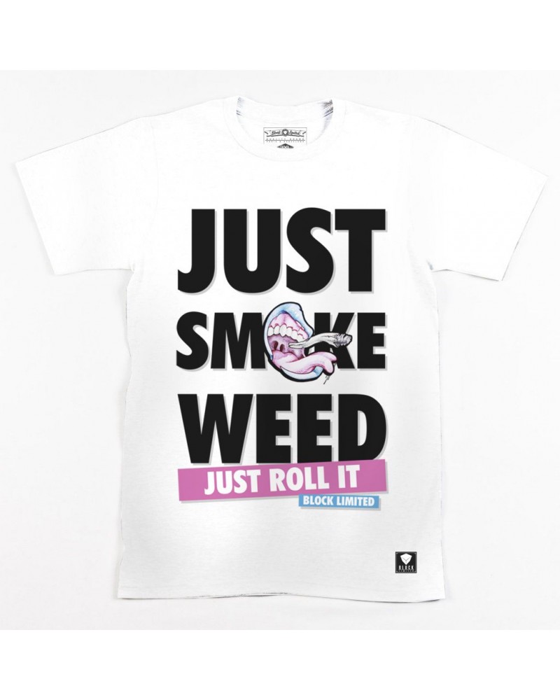 Block Limited - Just SmokeTee - White