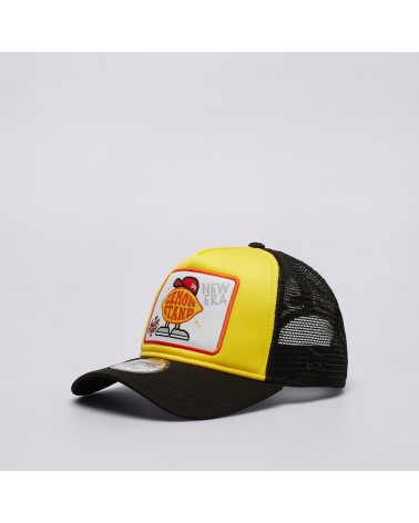 New Era - New Era Lemon Stand Patch Trucker Cap - Yellow / Black