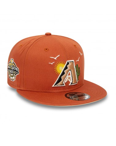 New Era - Arizona Diamondbacks MLB Summer Icon 9FIFTY Snapback Cap - Brown