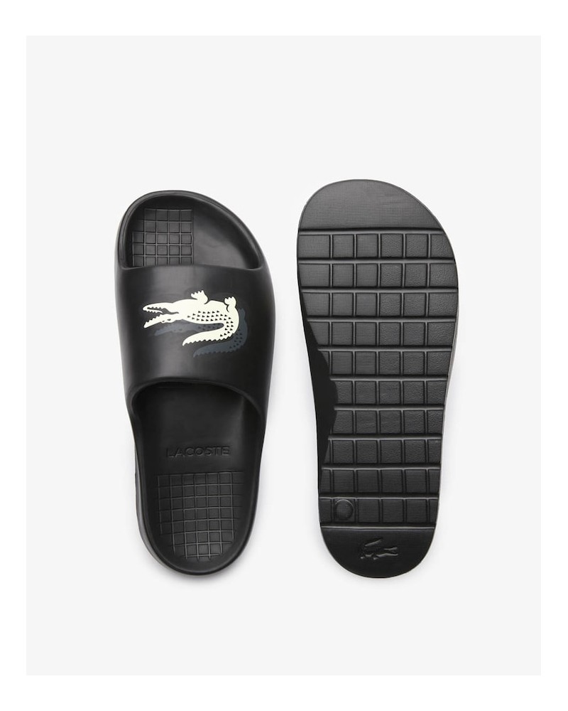 Lacoste - Serve Slide Logo - Black