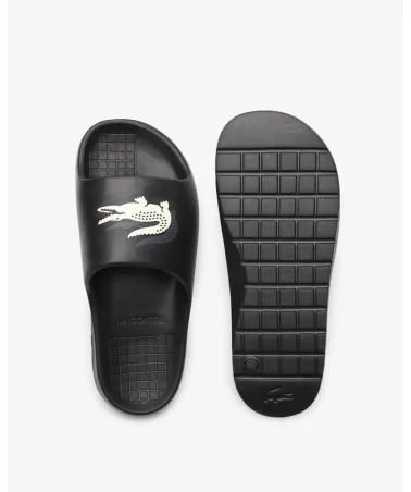 Lacoste - Serve Slide Logo - Black