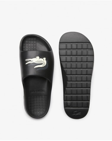 Lacoste - Serve Slide Logo - Black