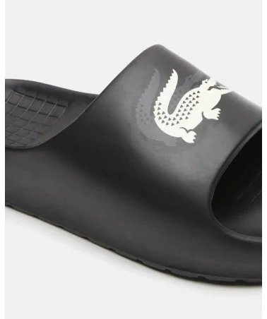 Lacoste - Serve Slide Logo - Black | blockshops