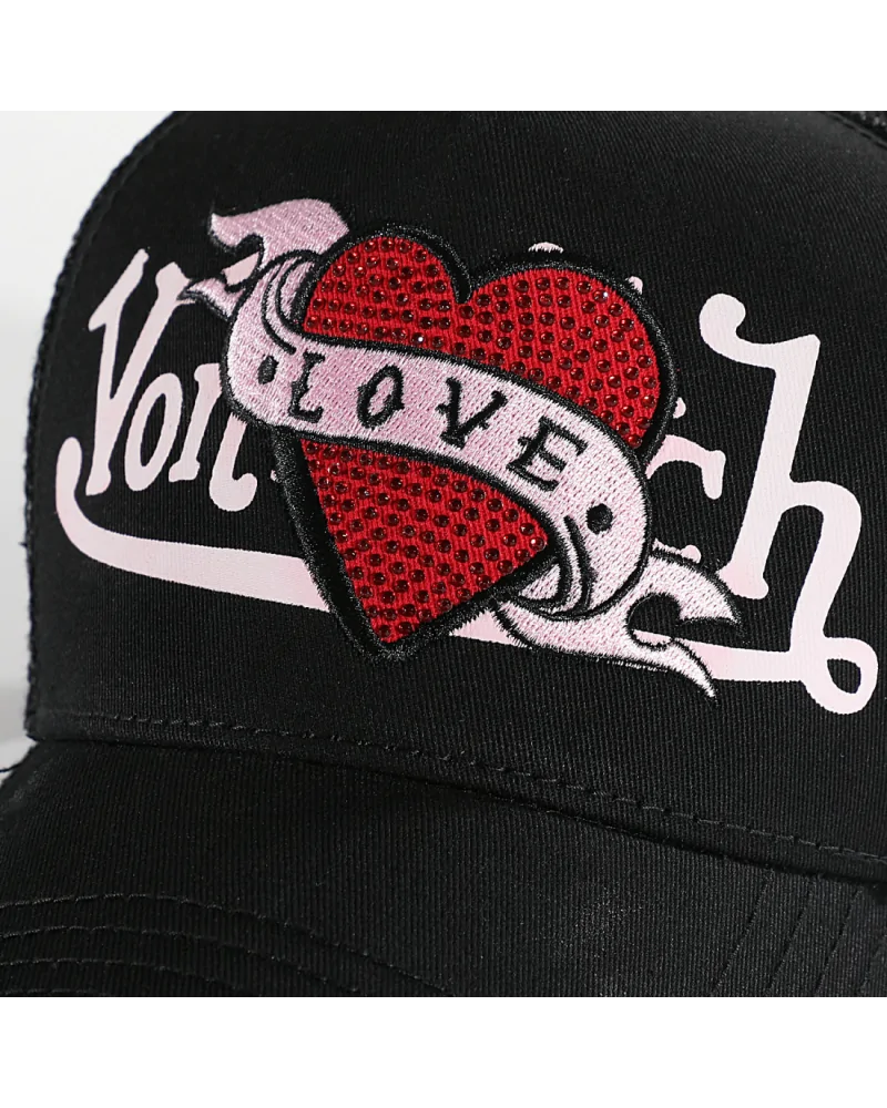 Von Dutch - Lov U Trucker Cap - Black | blockshops