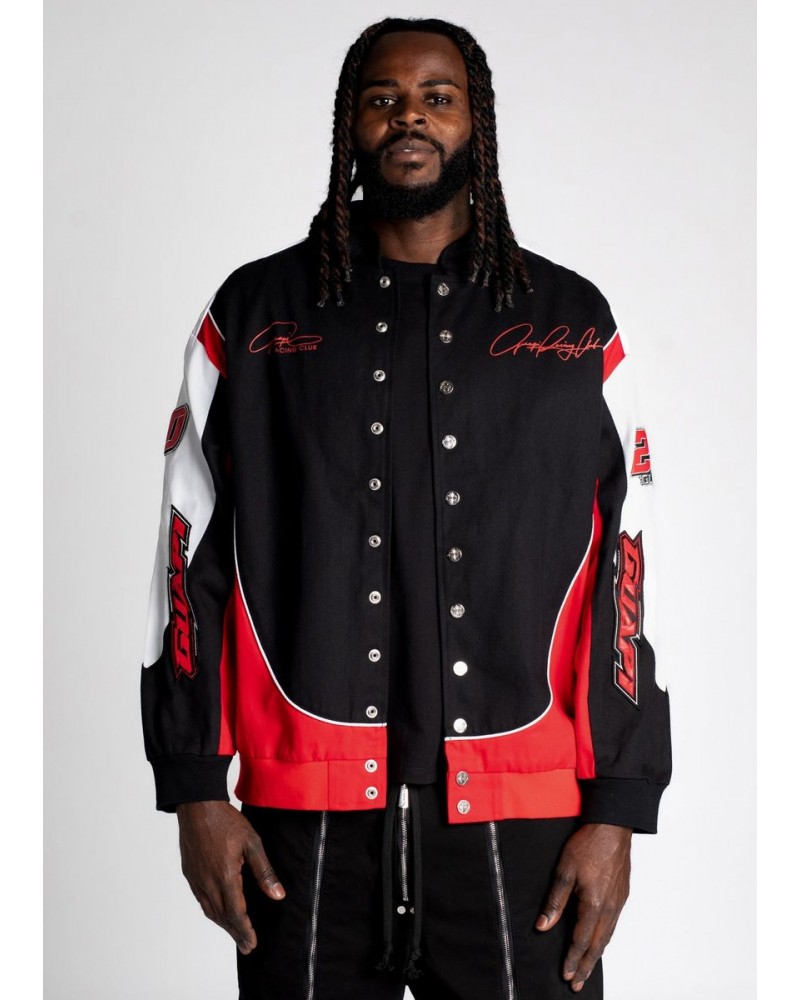 Guapi Clothing - Blood Racer Jacket - Red / Black / White