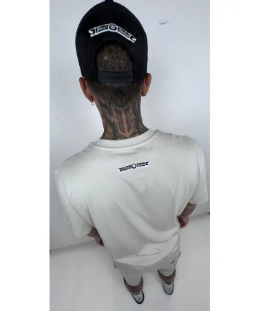 Block Limited - Blockboy Signature Patch Loose Fit Tee - Natural Raw