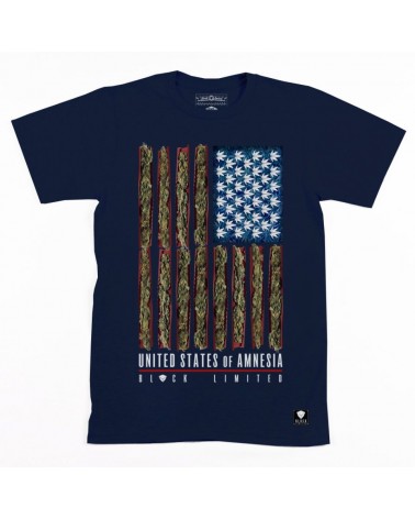 Block Limited - Amnesia State of Mind Tee - Navy
