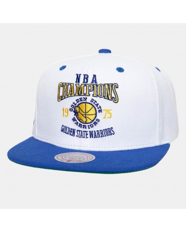 Mitchell & Ness - Champ Series Snapback Golden State Warriors - White