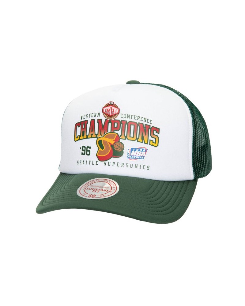 Mitchell & Ness - Champions Trucker HWC Seattle Supersonics - White / Green