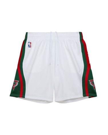 Mitchell & Ness - Swingman Shorts Milwaukee Bucks White 2013-14 Shorts - White