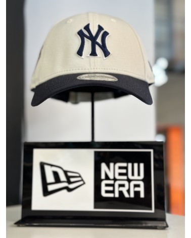 New Era - New York Yankees World Series 9Forty Cap - Beige / Navy