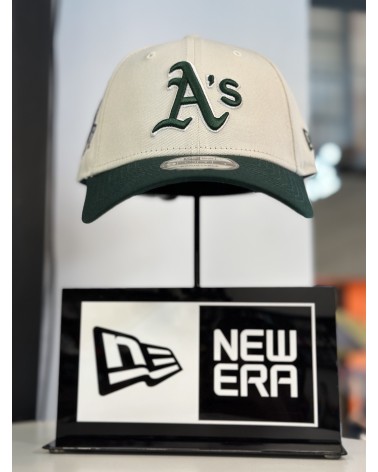 New Era - Oakland Athletics World Series 9Forty Cap - Beige / Green