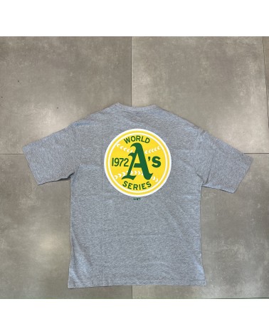 New Era - Oakland Athletics World Series Tee - Grey