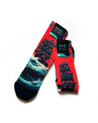Muo - Sail Away Original Crew Socks - Mc