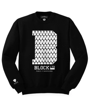 Block Limited - Logo Crew - Black