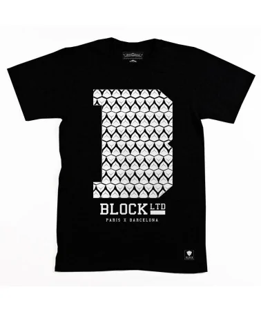Block Limited - B College Tee - Black