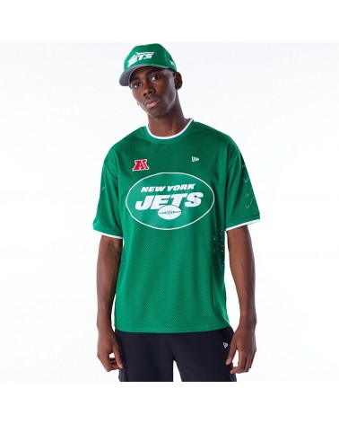 New Era - New York Jets NFL Mesh Oversized T-Shirt - Green