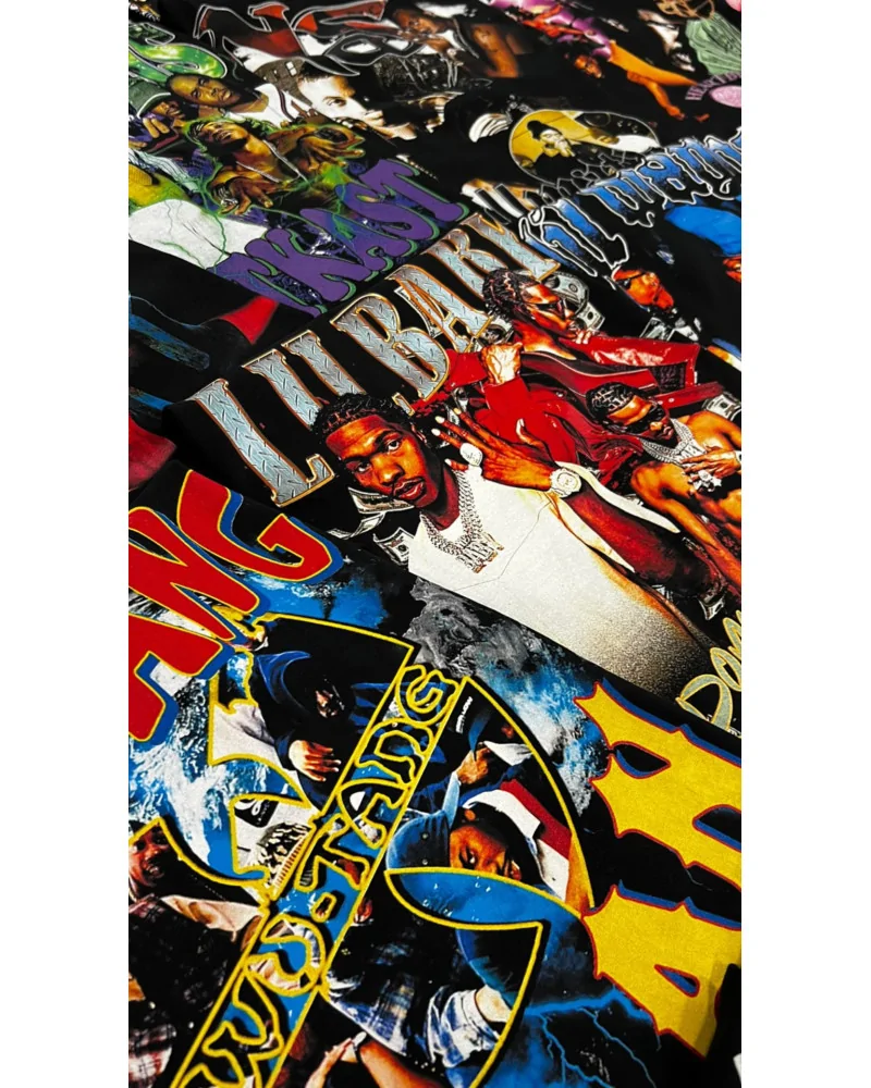 Block Custom - Lil Wayne Retro Pics Tee - Black | blockshops