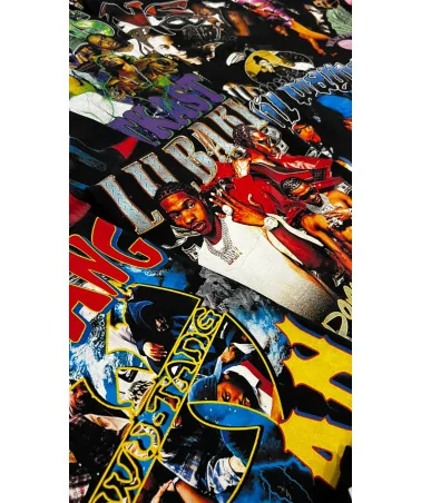 Block Custom - Lil Wayne Retro Pics Tee - Black | blockshops