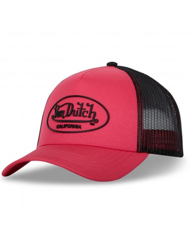 Von Dutch - Fluo Trucker Cap - Rose Fluo / Noir