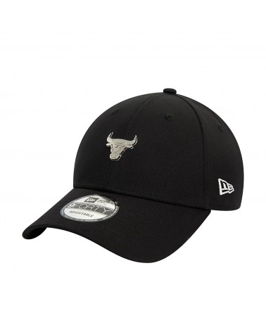 New Era - Chicago Bulls Metallic Pin 9FORTY Cap - Black