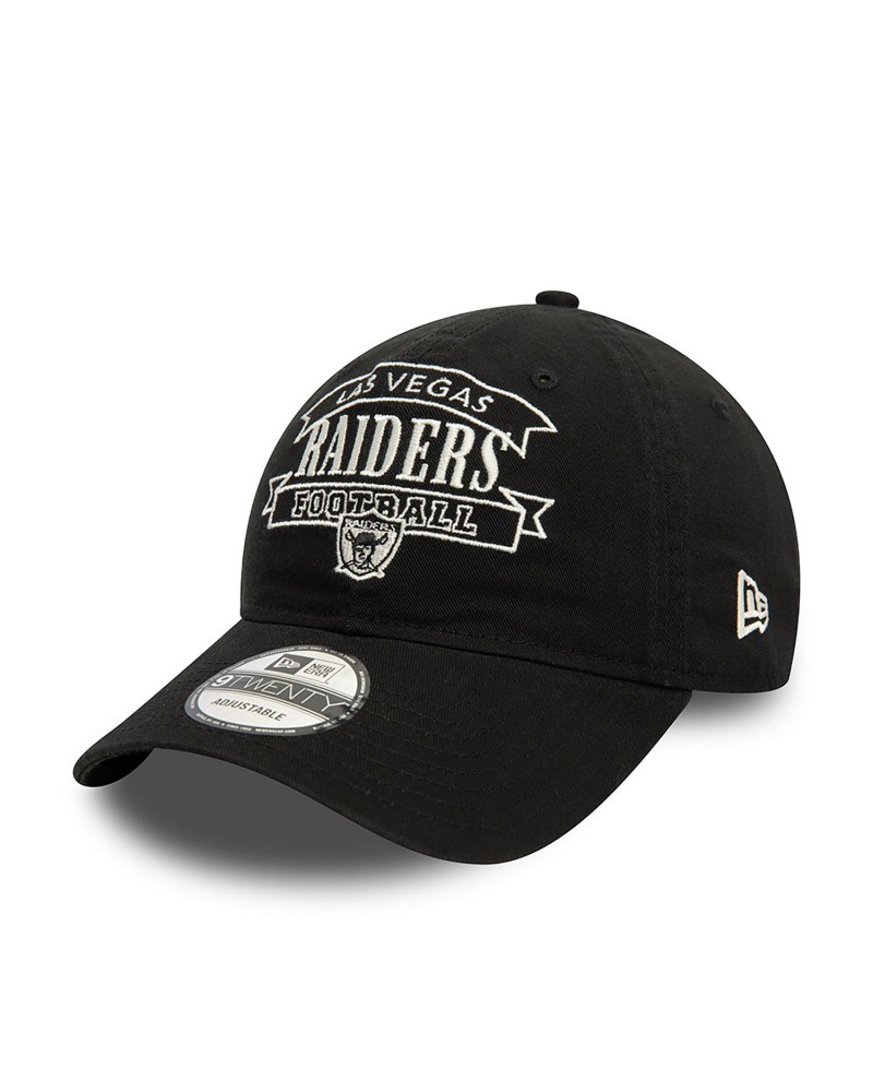 New Era - Las Vegas Raiders Retro NFL 9TWENTY Cap - Black