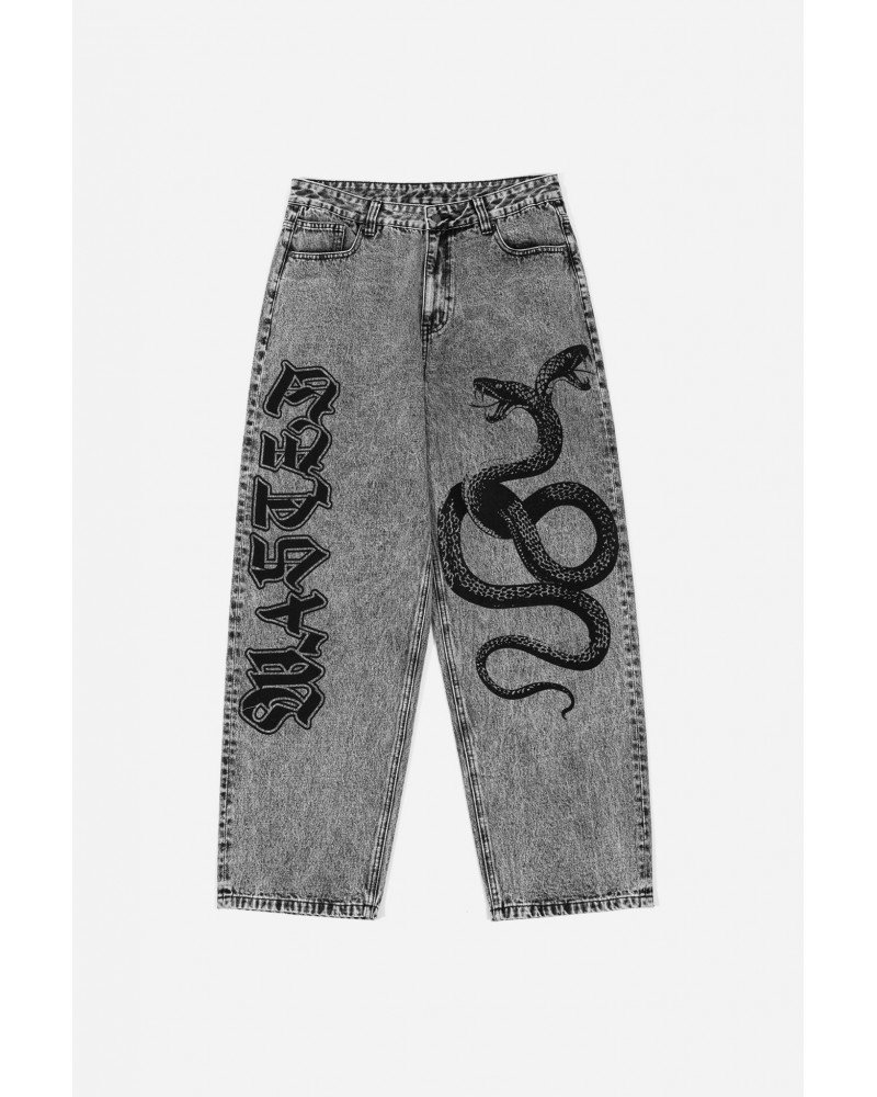 Wasted Paris - Jean Casper Snow Lethal Pant - Grey Denim