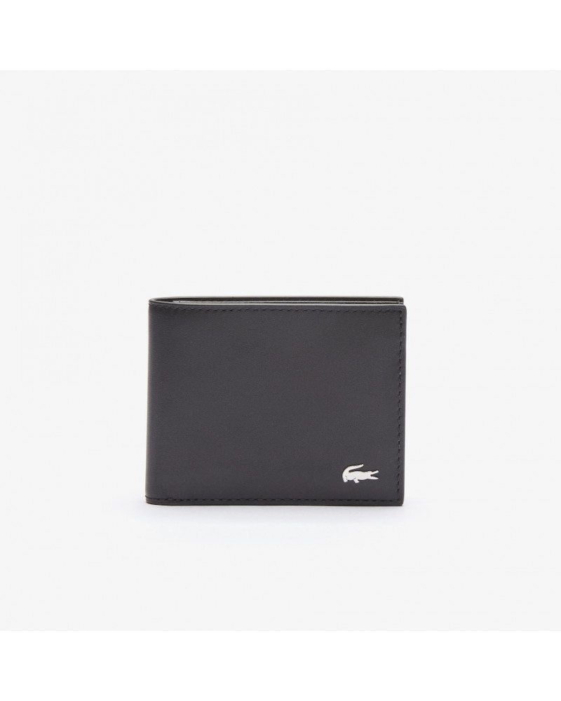 Lacoste - Small Billfold & ID Slot - Black