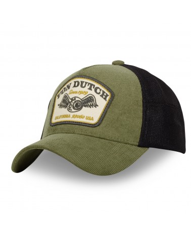 Von Dutch - CT MESH Trucker Cap - Khaki / Black