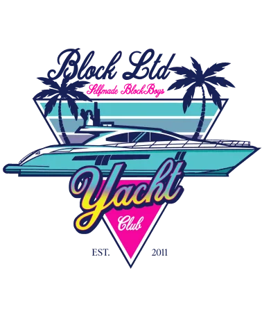 Block Limited - Yacht Club Loose Fit Tee - White