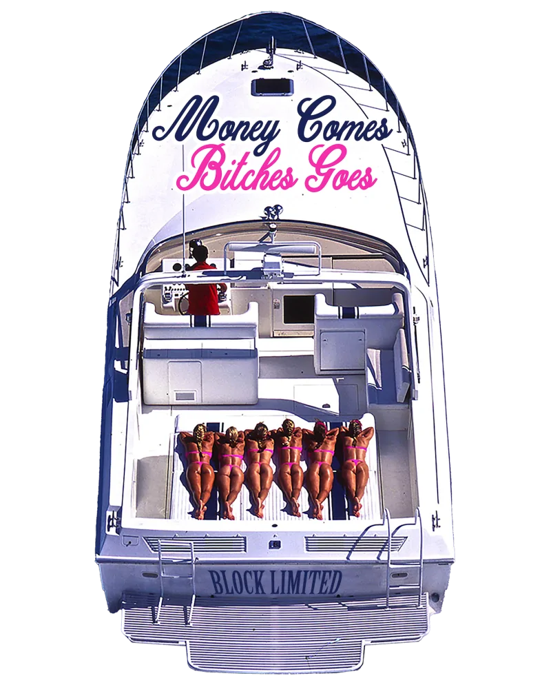 Block Limited - Yacht Club Loose Fit Tee - White