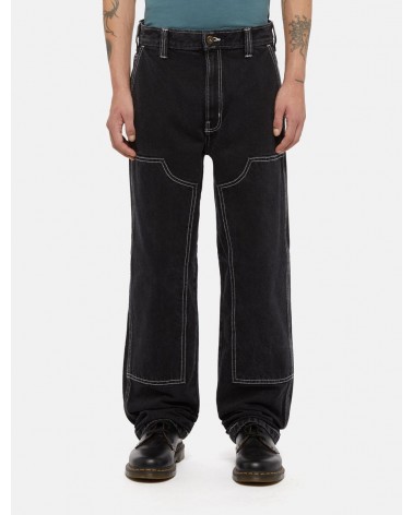 Dickies Life - Madison Double Knee Denim Trousers - Black